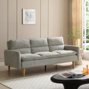 Cosy Rest Chenille Effect Natural Sofa Bed