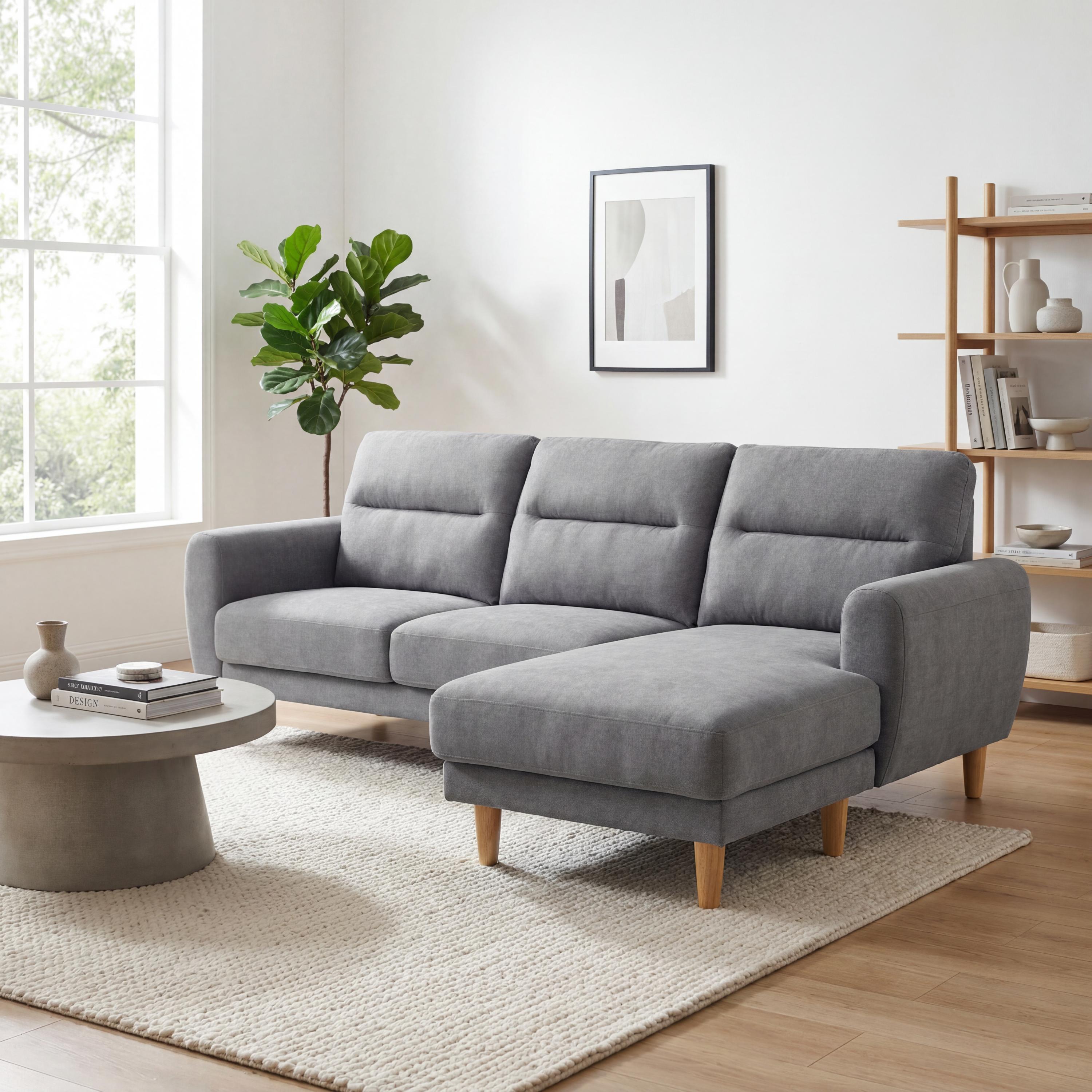 Tabley Grey Corner Sofa