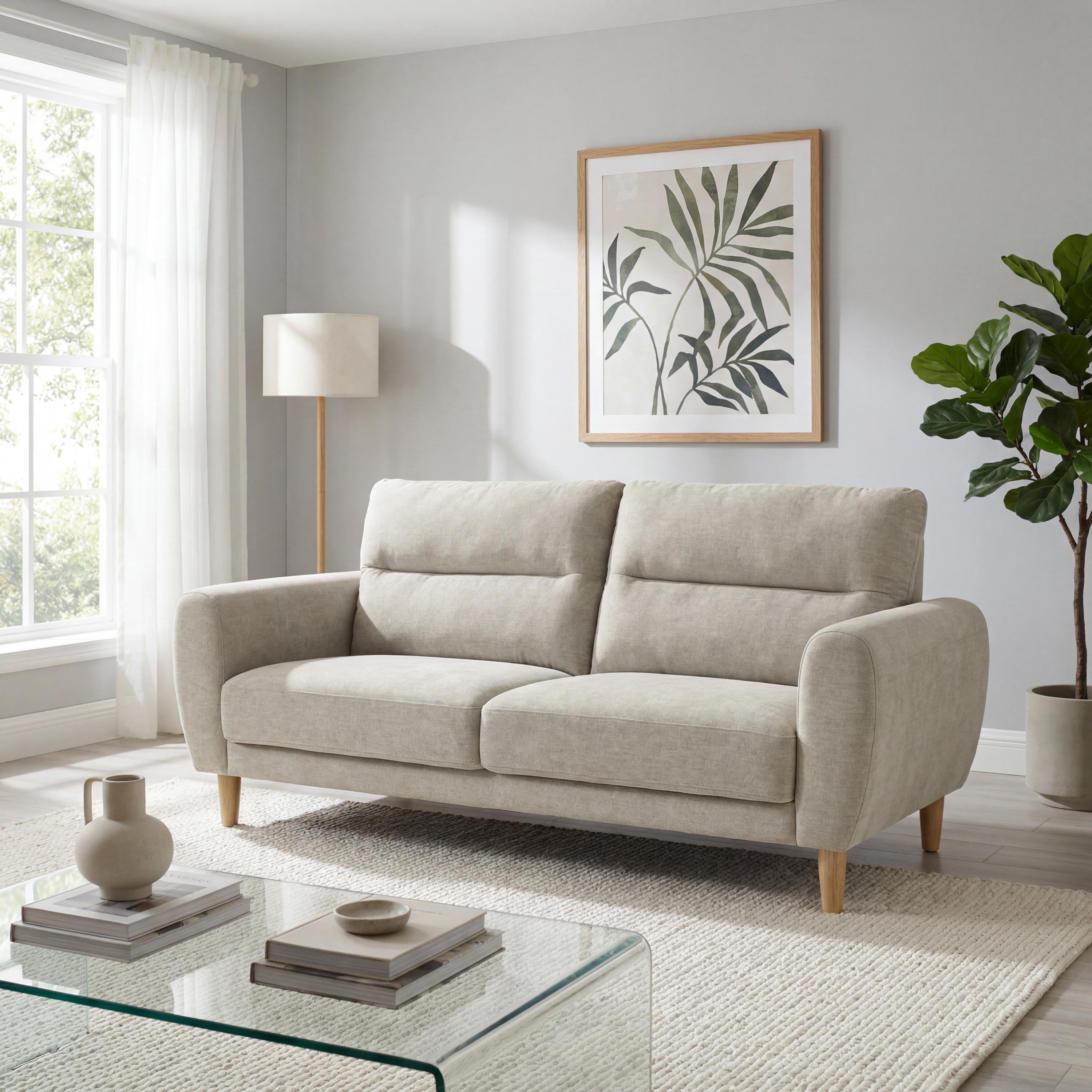 Tabley Natural 3 Seater Sofa