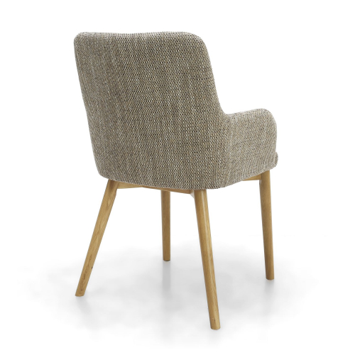 Sidcup Tweed Oatmeal Dining Chair