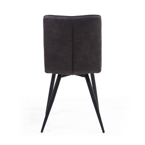Rodeo Suede Effect Light Grey Dining Chair
