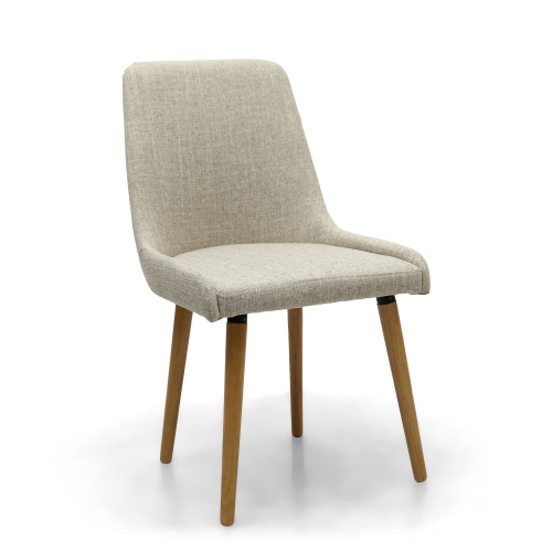 Capri Flax Effect Natural Dining Chair