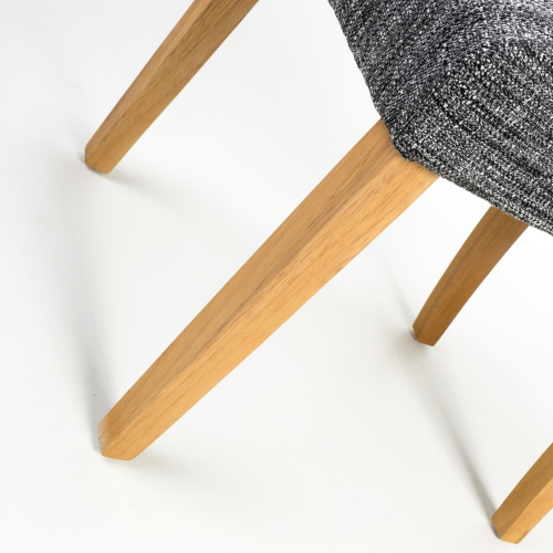 Como Grey Weave Dining Chair in Natural Legs