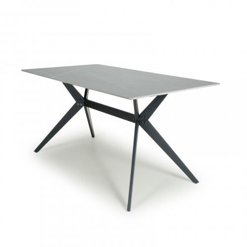 Timor 1.2m Grey Dining Table