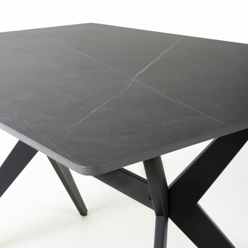 Timor 1.2m Grey Dining Table