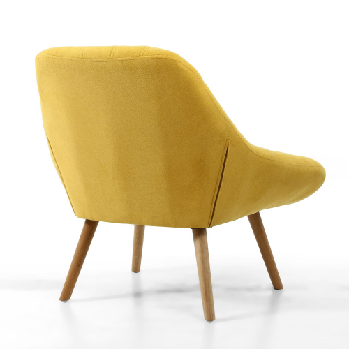 Shell Large Sunny Yellow Armchair