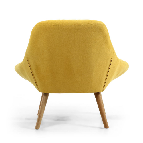 Shell Large Sunny Yellow Armchair