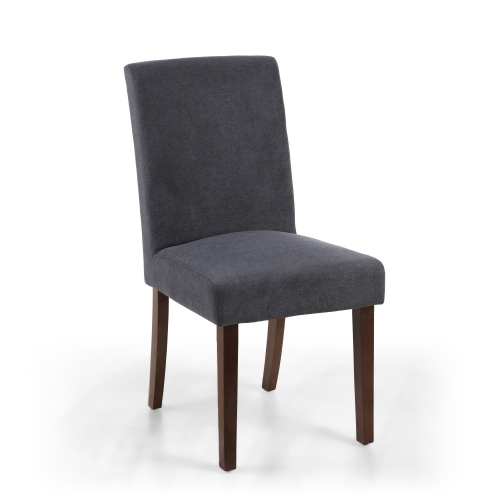 Morton Linen Effect Dark Grey Dining Chair