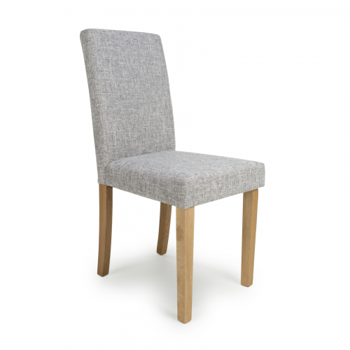 Finley Linen Effect Grey Weave Dining Chair