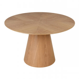 Claremont 1.2m Round Natural Dining Table