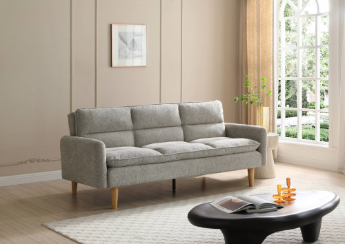 Cosy Rest Chenille Effect Natural Sofa Bed