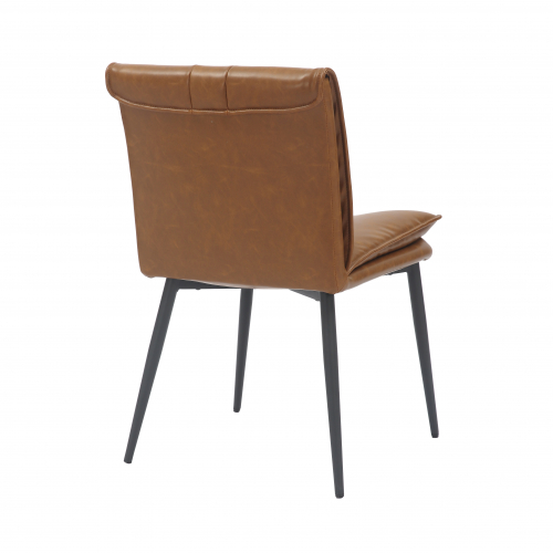 Lansdowne Leather Effect Tan Dining Chair