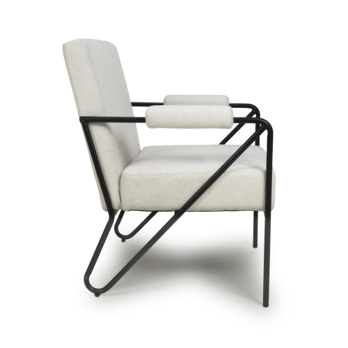 Oslo Speckled Natural Armchair