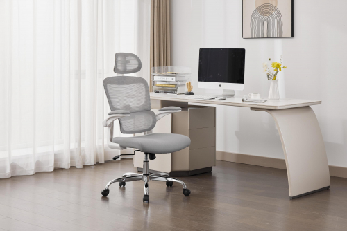 Supreme Mesh Grey/White Office Chair