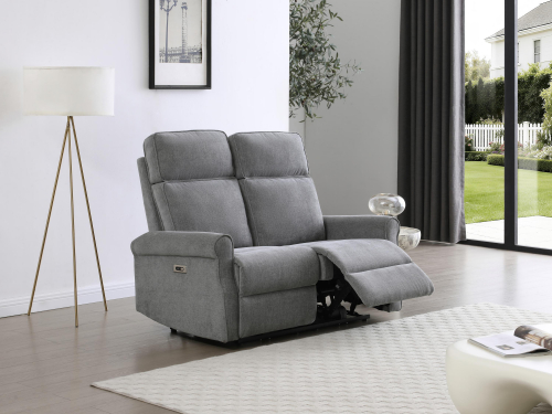 Tatton Grey 2 Seater Electric Recliner