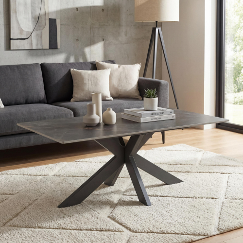 Tokyo Ceramic Grey Coffee Table