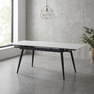 Monaco Extending White Dining Table