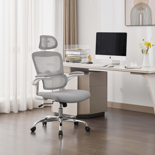 Supreme Mesh Grey/White Office Chair