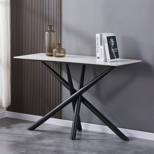 Avesta White Console Table