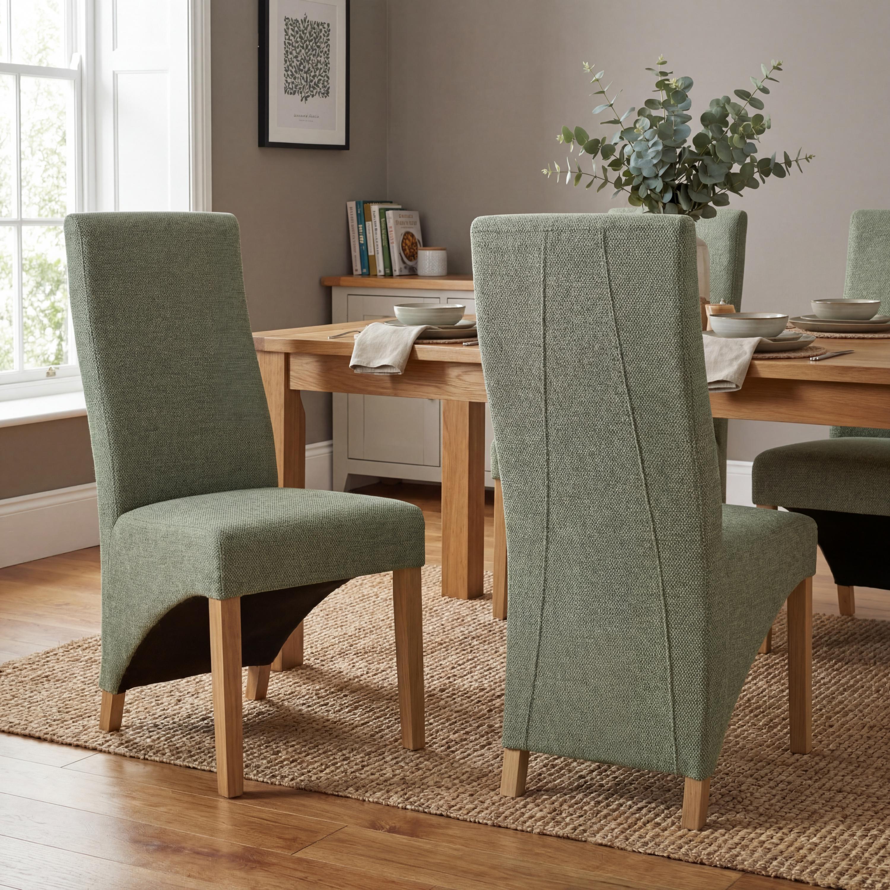 Baxter Weave Green Dining Chair