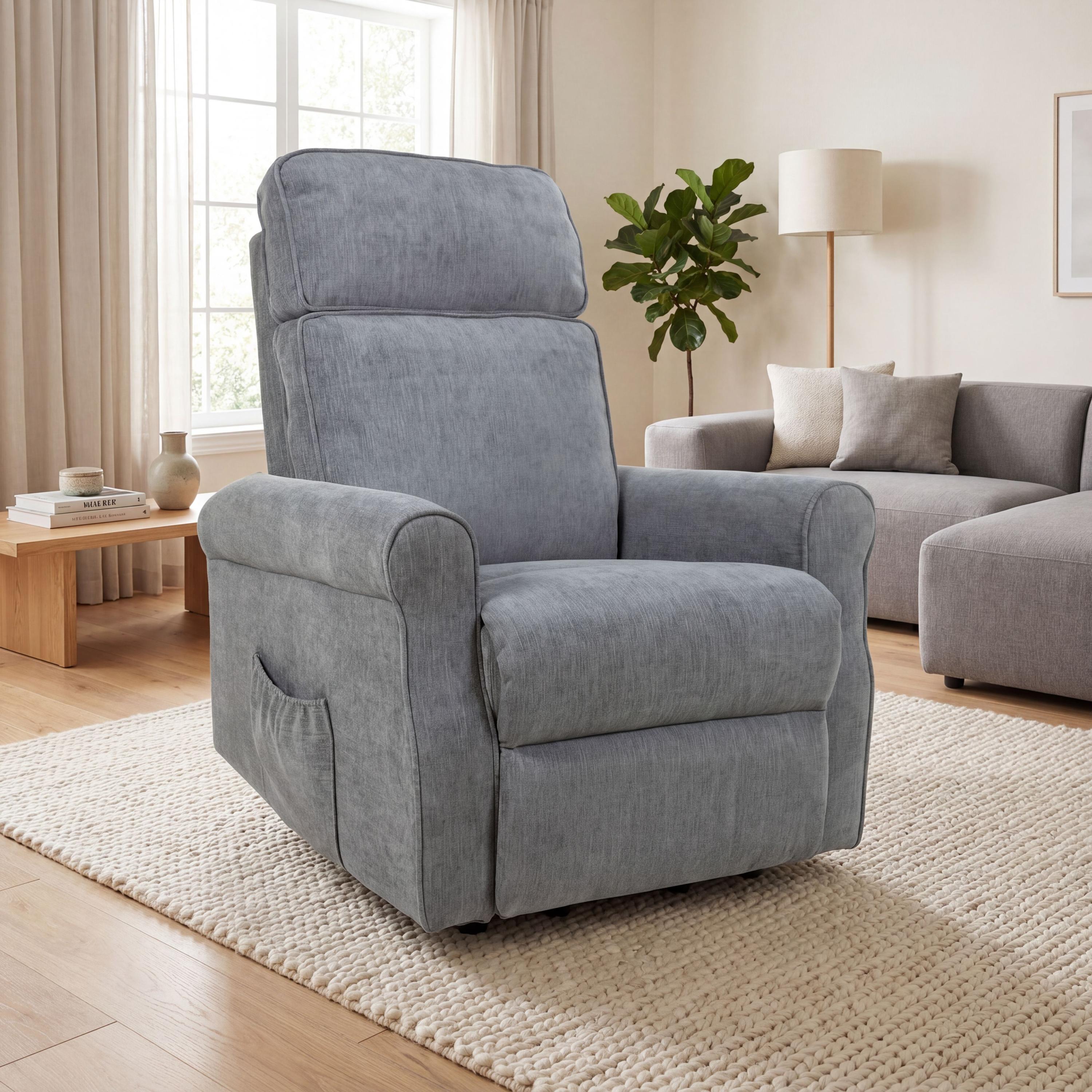 Tatton Grey Riser Recliner