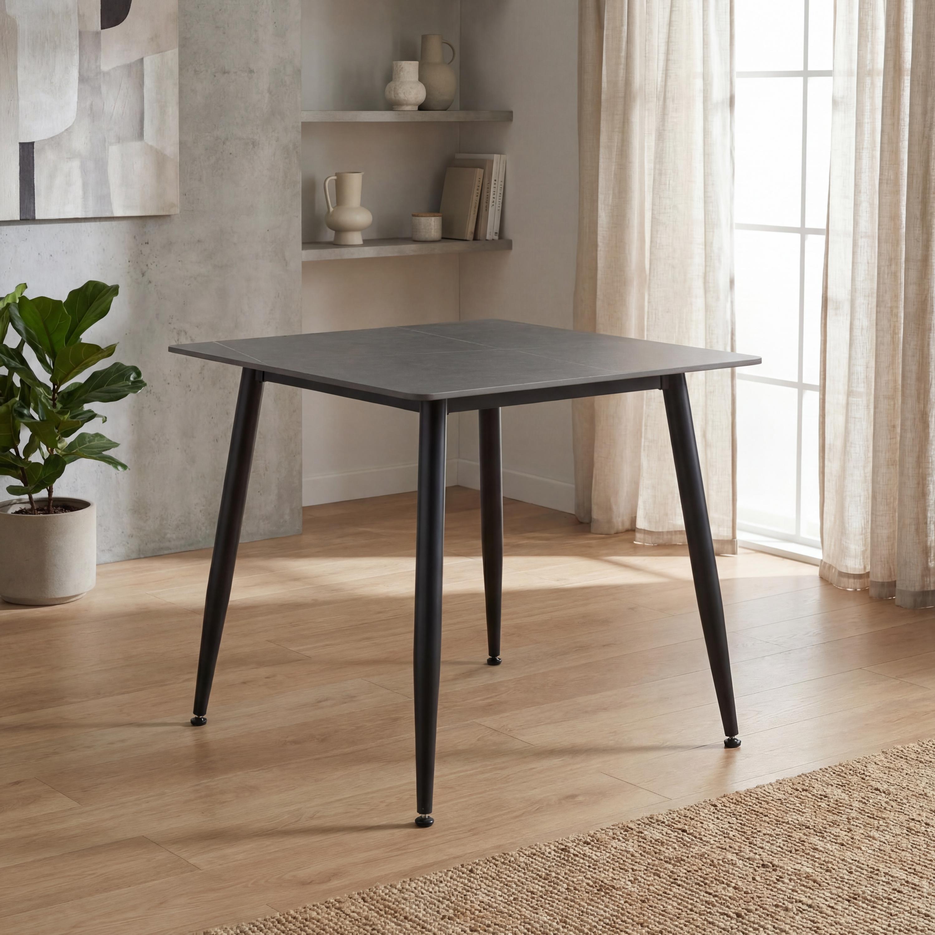 Monaco Square Grey Dining Table