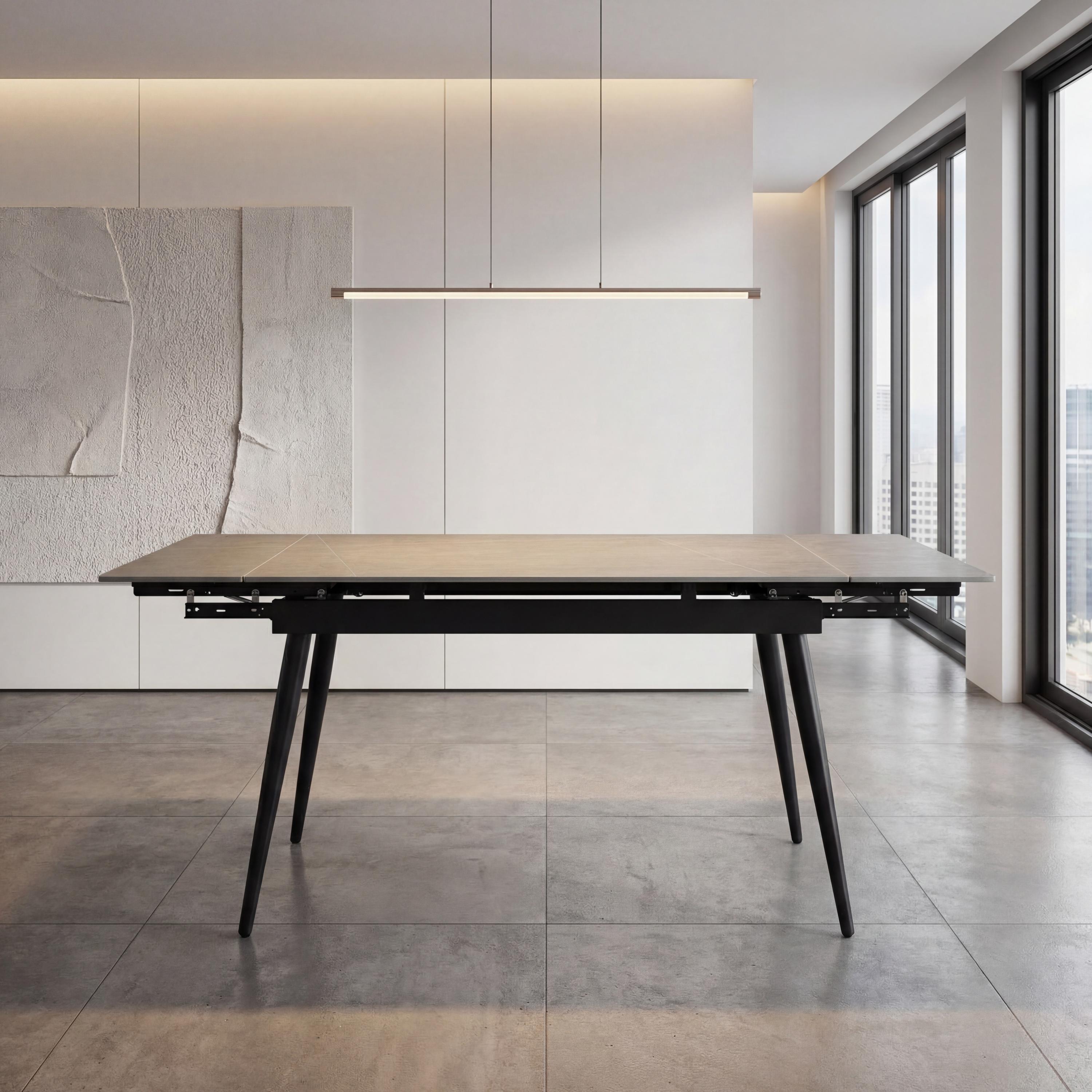 Monaco Extending Grey Dining Table