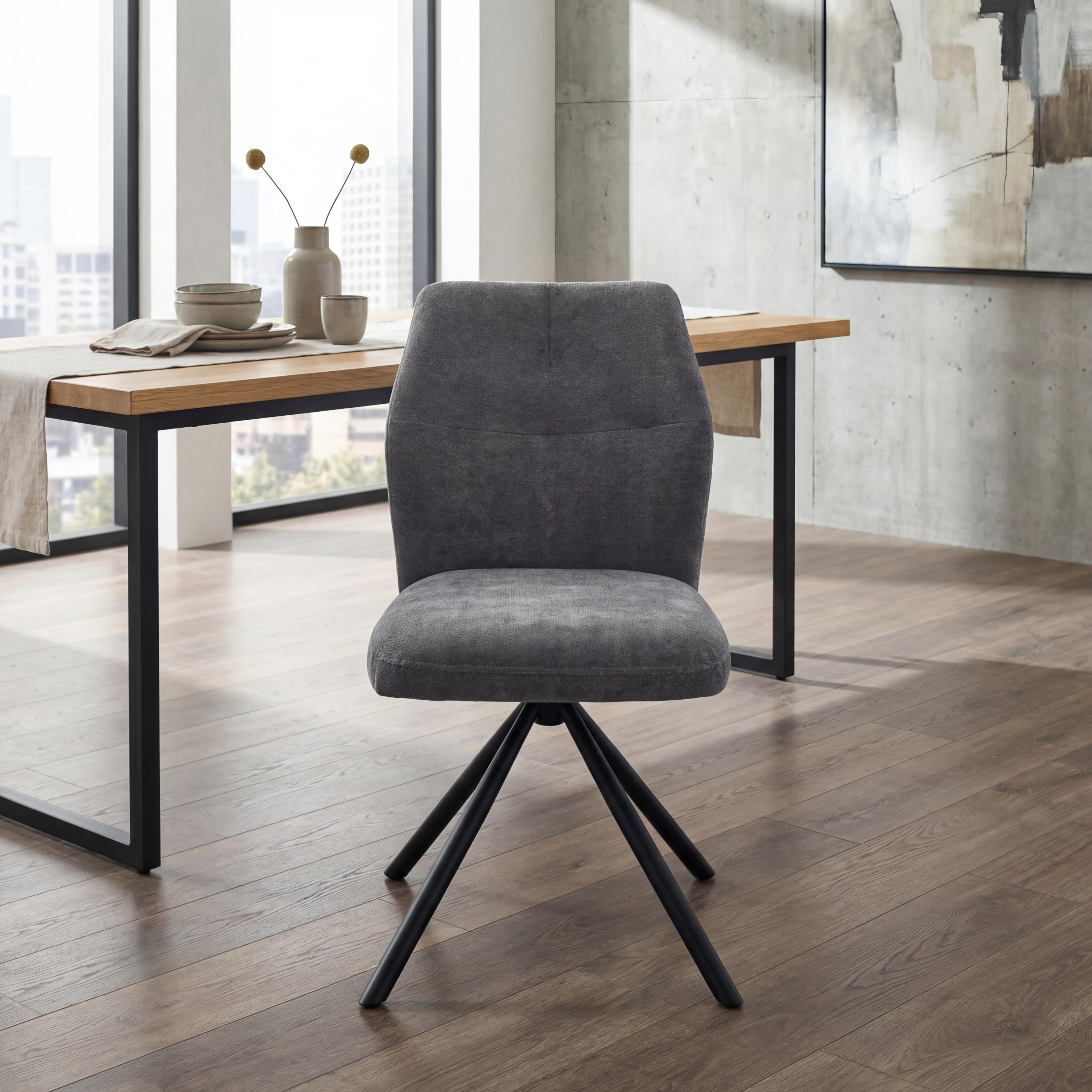 Caen Charcoal Dining Chair