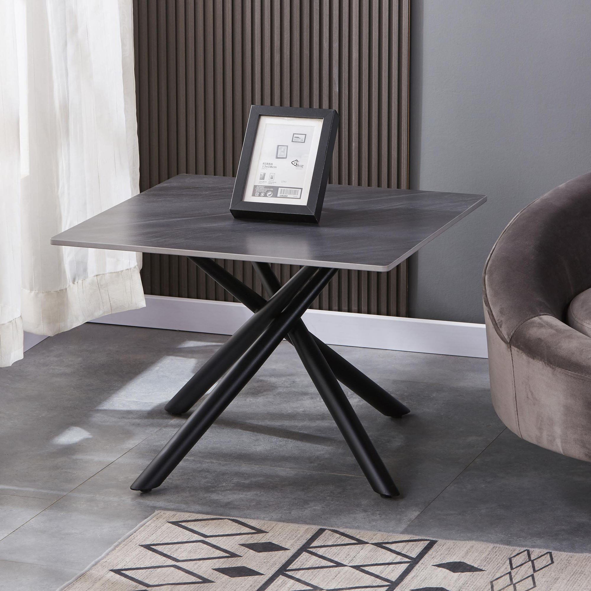 Avesta Grey End Table