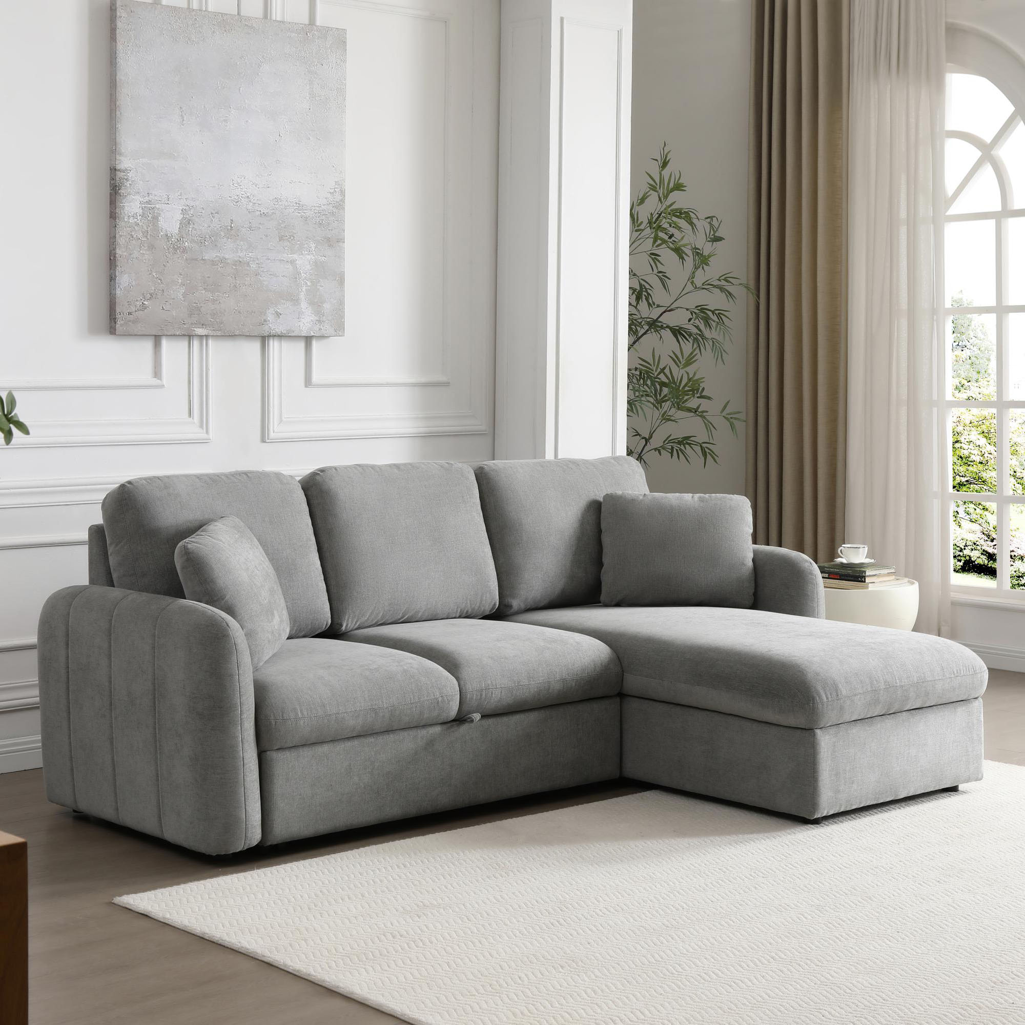 Arley Grey Corner Sofa